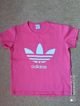 Mikina a tričko zn."ADIDAS" vel."134-140" - 5