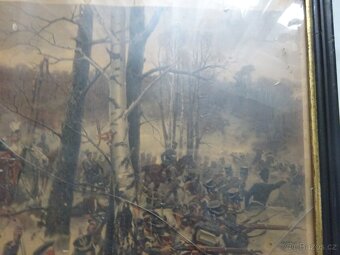 Starý tisk bitva - 5