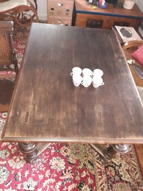 RETRO stůl, skříň a čtyři židle - 5