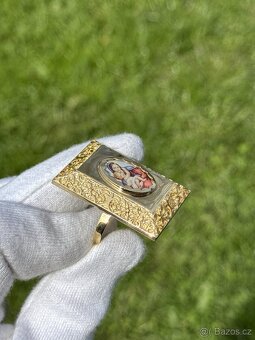 Zlatý prsten 18,97g - 5
