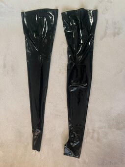 Latexový set oblečení - černý (LatexVogue) - 5
