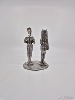 stylová egyptská dekorace, výška cca 17cm - 5