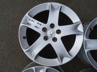 Alu disky origo Peugeot, 17", 5x108, ET 48, šíře 7J - 5