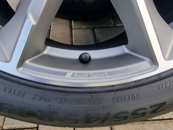 19″ 5×112 AUDI Q3 + 255/45R19 CONTINENTAL letné NEW dot2023 - 5