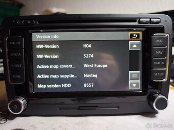VW RNS510 1T0035680C LED aktualizované - 5