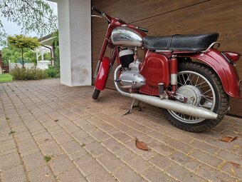 Jawa 250 typ 559 rv 67 platne doklady biele spz - 5