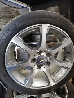 Prodám obutou sadu na Mercedes r17 - 5