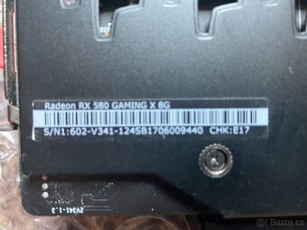 Grafická karta Radeon RX 580 GAMING X 8G, 8GB - 5