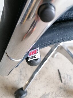 Kožené kancelářské křeslo - 5