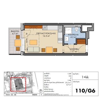 Prodej bytu 1+kk - 5