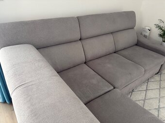 Rohový rozkládací gauč - 5
