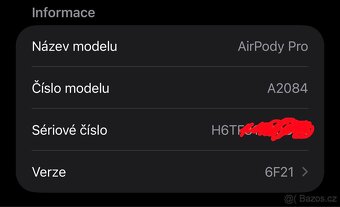 Apple AirPods Pro (1. generace) - 5