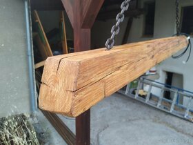 Dřevěný lustr - 5