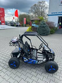 Dětská Elektrické Buggy až 2500w 60V 2 místa modrá - 5