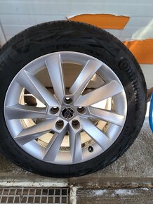 5x112 r17 letní a celoroční pneu 215/55 - 5