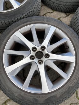 Sada alu kol Peugeot 5x108, pneu zimní 235/45/18 - 5
