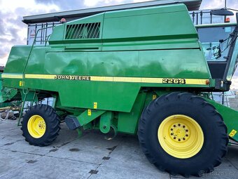 Sklízecí mlátička John Deere 2264 zaci lista 6m + řepka stol - 5