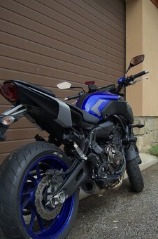Yamaha MT-07 – 2021 – 35kW – laděný výfuk - 5