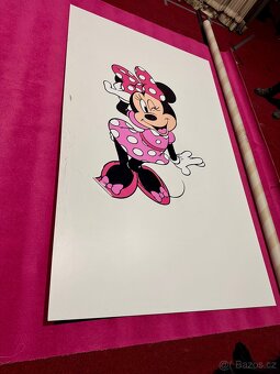 Růžový koberec 3,5x7,5 - 5