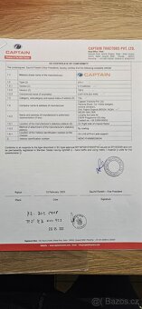 Malotraktor Captain s příslušenstvím - 5