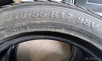 4x zimní pneu 215/55 r17 - 5