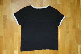 Černé dámské/ dívčí tričko vel. XS - 5