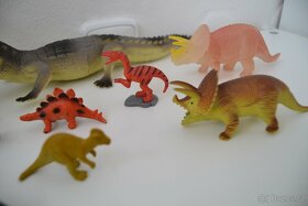 Postavičky / figurky - dinosauři, draci, krokodýl - 5