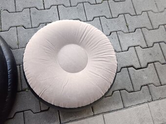 Nafukovací křeslo Intex s taburetem - 5