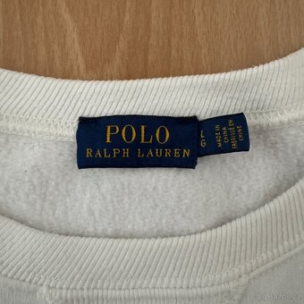 Ralph Lauren Polo bílá dámská mikina | vel. L | solidní stav - 5