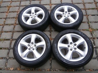 LETNÍ ALU KOLA ŠKODA 5 X 100 195 55 15 - 5