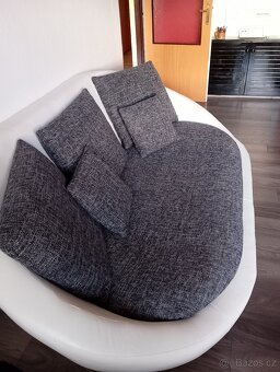 Kožená pohovka 225x120 - 5