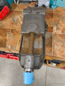 Svěrák strojní do dílny, pod frézu, vrtačku - 5