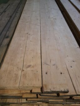 Prodám stará podlahová prkna. - 5