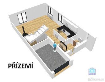 Řadový rodinný dům Plzeň - Nová Hospoda, ul. U Svahu - 5