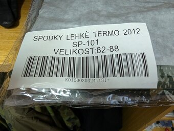 Prodám funčkní prádlo - Termo letní i zimní 2012 set - 5
