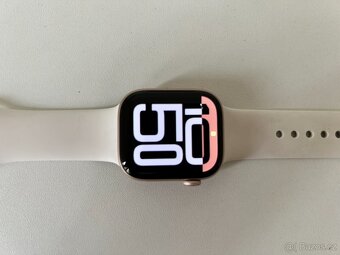 Prodám párkrát použité Apple Watch Series 10 42mm rose gold - 5