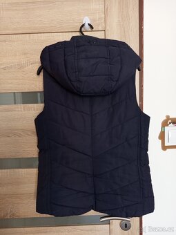 Dámská modrá vesta H&M - 5