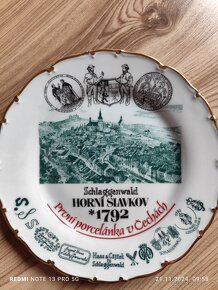 Porcelán talíř - 5