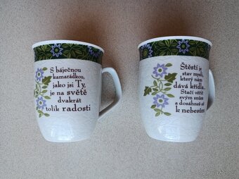 Porcelánové hrnky, hrníčky - i jednotlivě. - 5