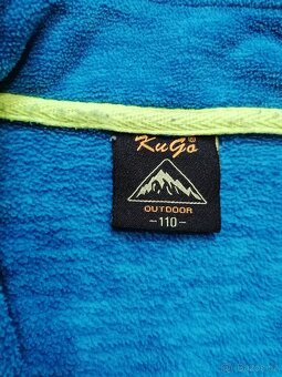 Dětské, outdoor mikiny vel. 110 zn. Kugo - 5