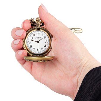 Kapesní hodinky W-TEC Reverend - Brass - NOVÉ - 5