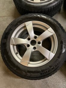 Alu kola + zimní gumy R16 5x112 ET35 - 5