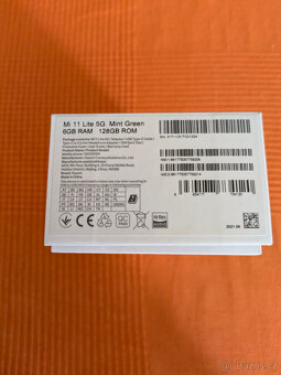 Xiaomi 11 Lite 5G, 6+128, zelený - 5