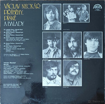 5 LP Greenhorns, Neckář, Spálený, Horníček–490 Kč - 5