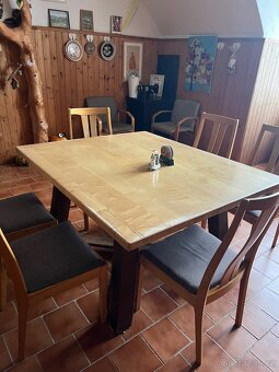 Prodam stoly, lavice a zidle z restaurace - 5