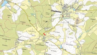 Pozemek, bydlení, prodej, Chudenice, Klatovy - 5