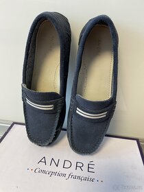 Dětské kožené mokasíny André 35 - 5