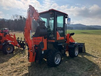 TRAKTORBAGR JM08 NAKLADAČ+MINIBAGR 4x4 - 5