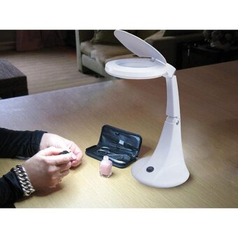 Stolní lampa s lupou LE004LED značky VELAMP - 5