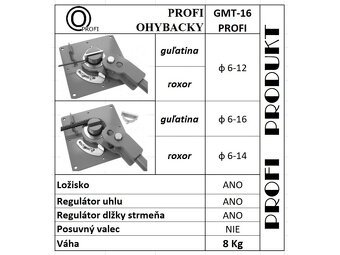 Ohýbačka na roxor, třmínky, háky - 5